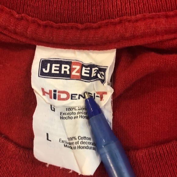 Tim Hortons roll up the rim shirt red SZ L EUC unisex - Picture 4 of 5